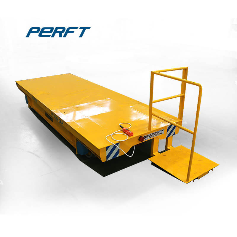 industrial motorized material handling cart for foundry 